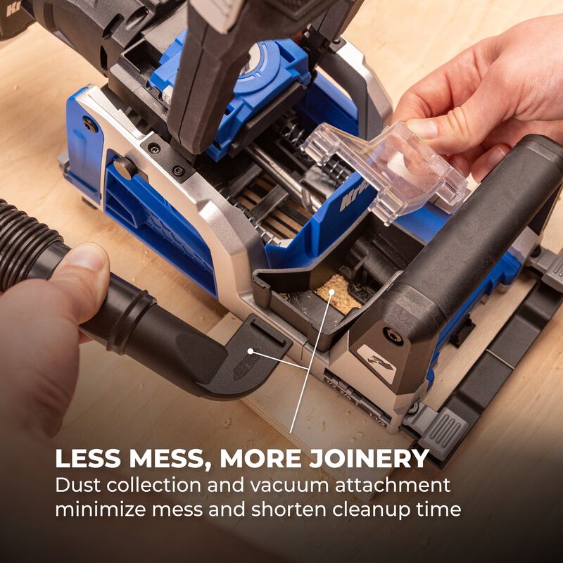 Cordless Pocket Hole Joiner Kit with 20V Battery and Charger