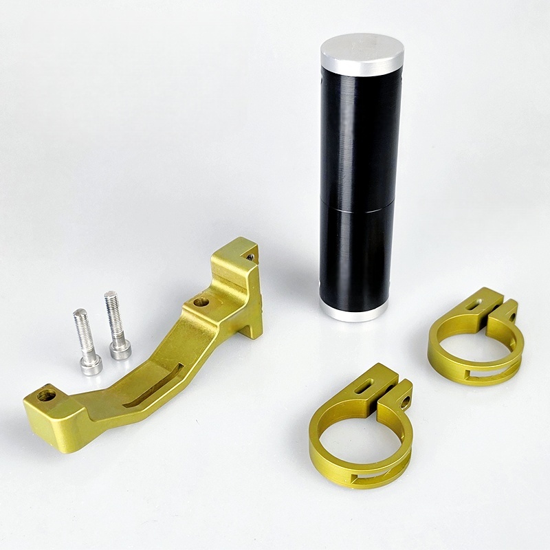 CNC Aluminum MTB Mass Damper with 203mm Brake Adapter