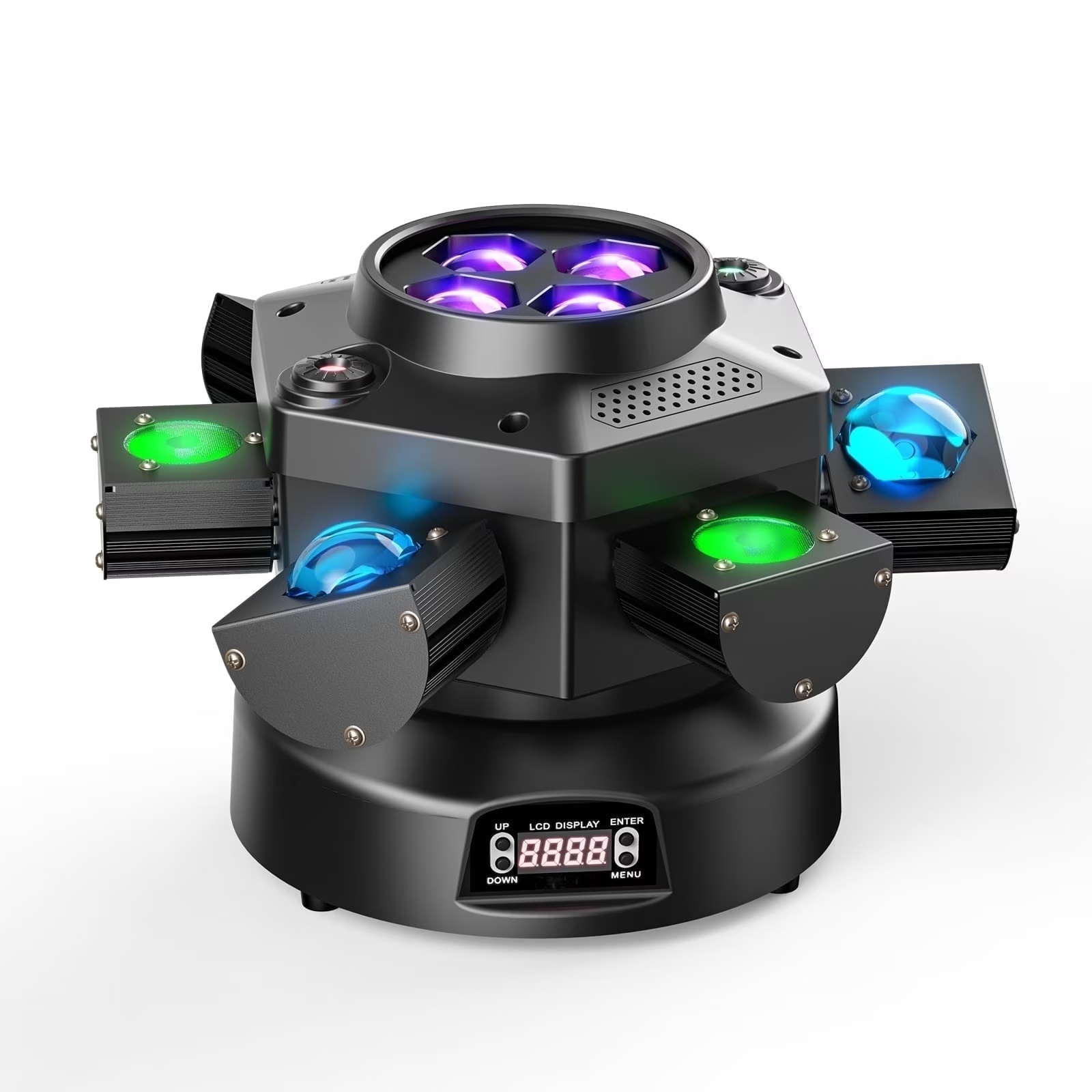 Professional DJ Disco Moving Head Light with Sound Activated Effects