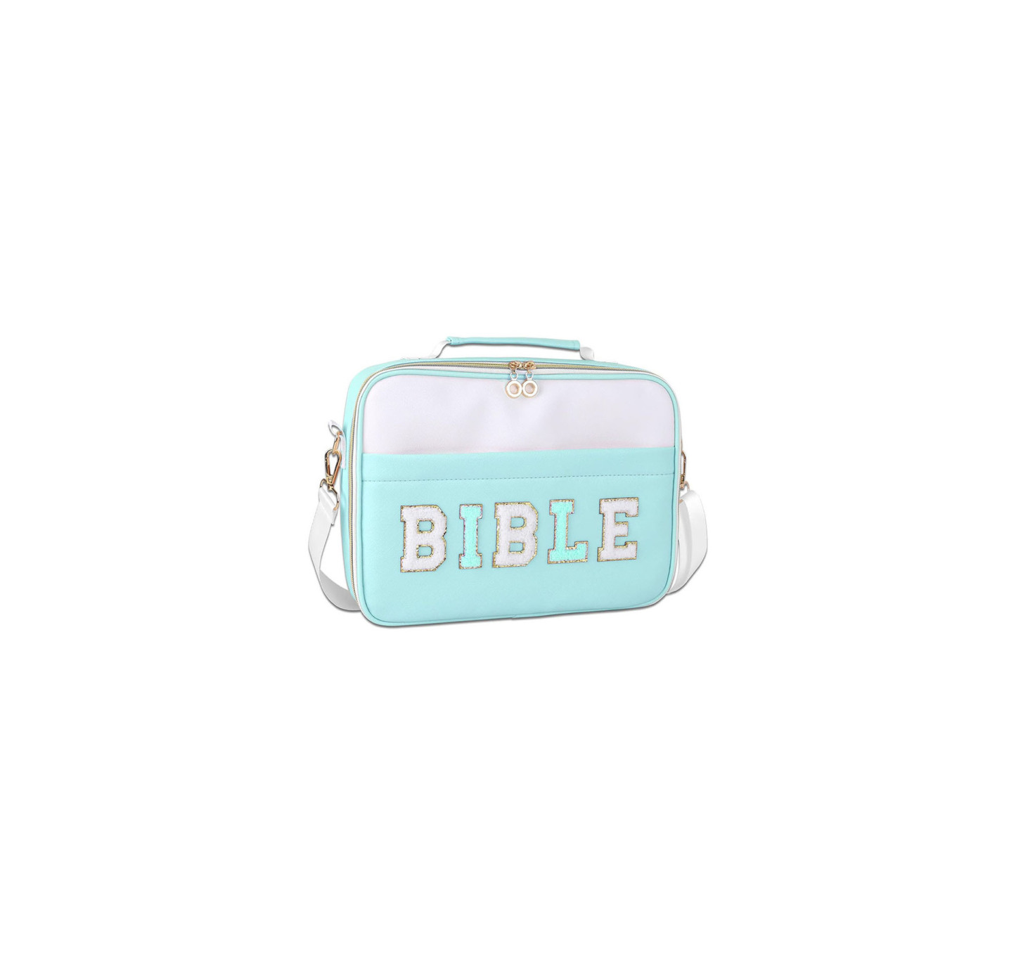 All-in-One Floral Bible Carry Bag & Study Set for Women 👛📖✨