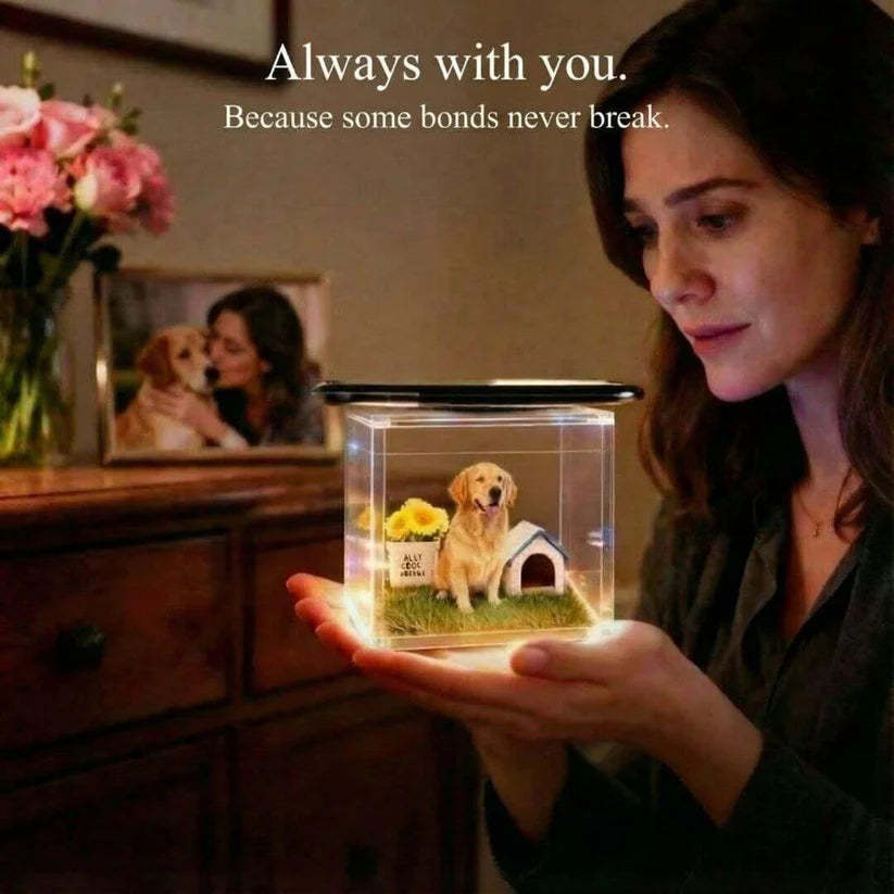 Personalized Holographic Memory Projection – 3D Pet Image, Interactive Keepsake