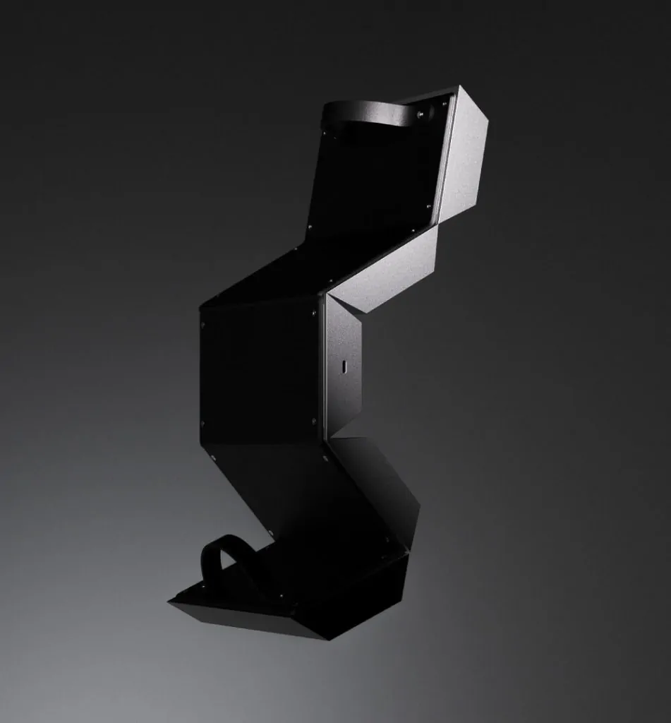 Foldable Bluetooth Speaker with Modular Aluminum Panel Design