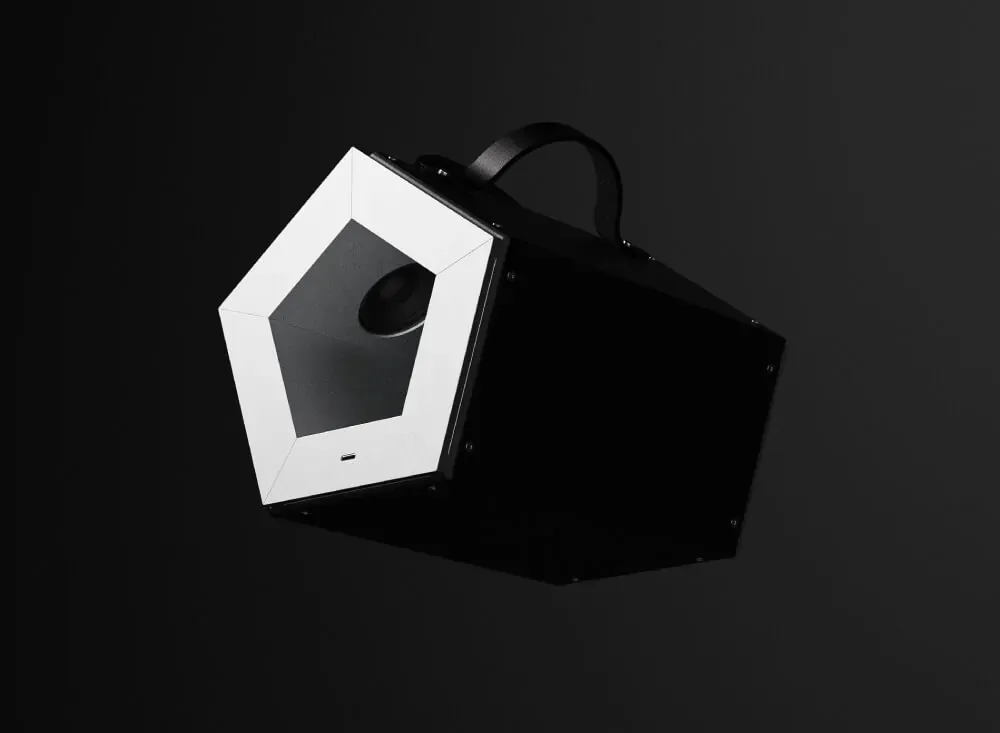 Foldable Bluetooth Speaker with Modular Aluminum Panel Design