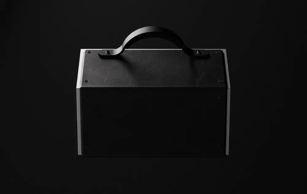 Foldable Bluetooth Speaker with Modular Aluminum Panel Design