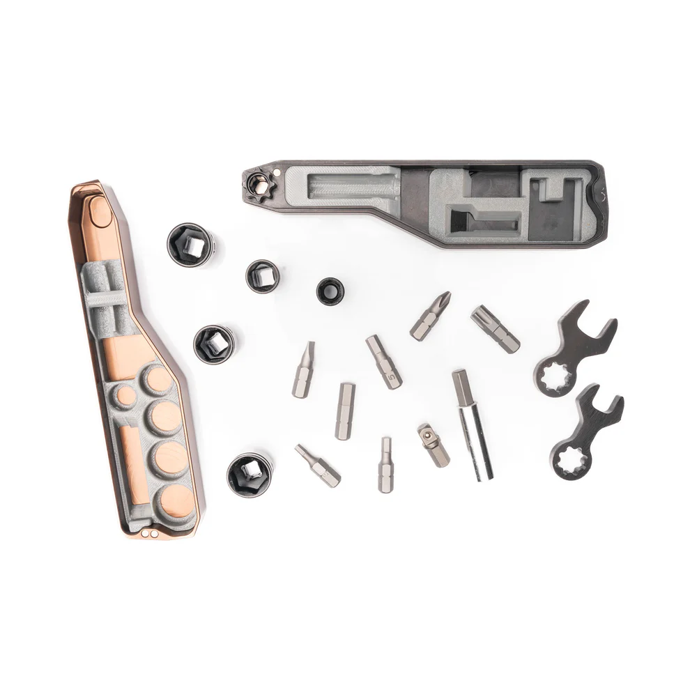 Compact Motorcycle Multi Tool Kit with 14 Repair Functions