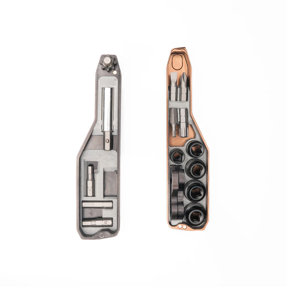 Compact Motorcycle Multi Tool Kit with 14 Repair Functions