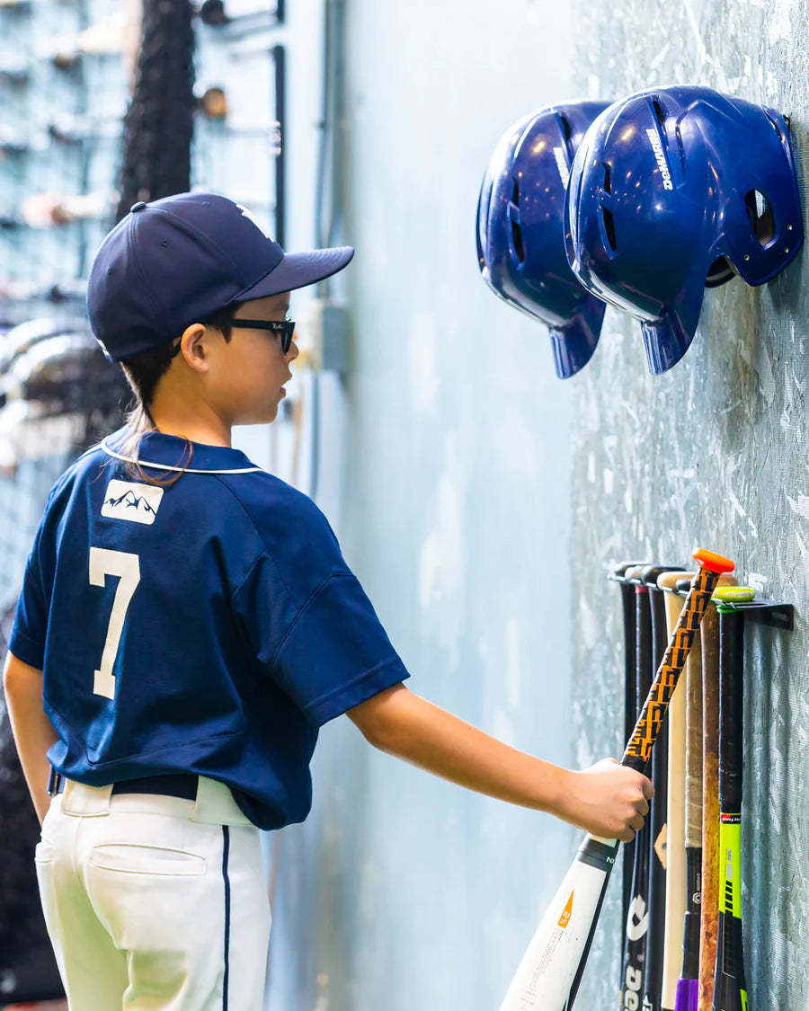 Universal Baseball Bat Rack |Rust-Resistant Coating, Quick Installation Support