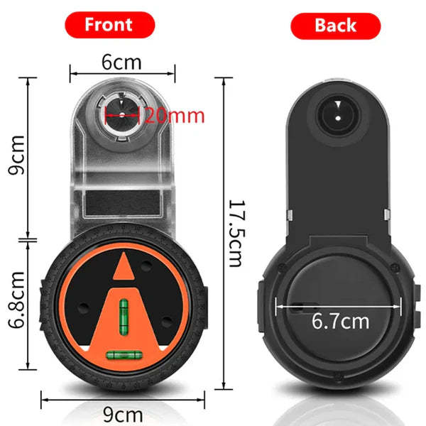 Electric Wall Suction Drill Dust Collector with Laser Level