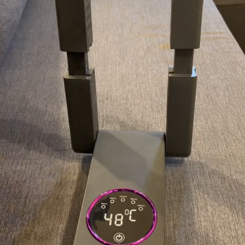 Electric Shoe Dryer & Boot Warmer with Folding Design and Timer