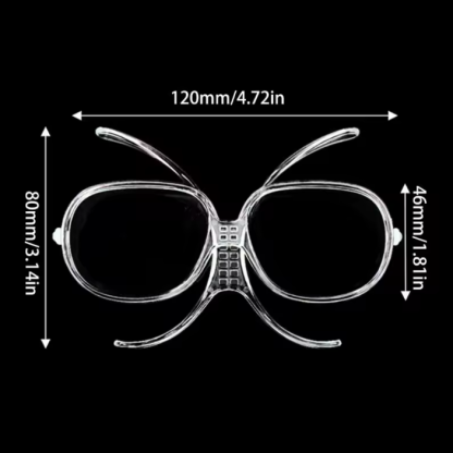Ski Goggles Prescription Lens Holder – Insert Frame for Prescription Glasses