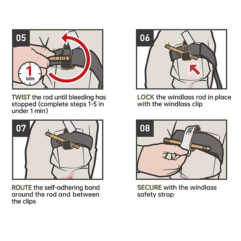 Tactical Tourniquet – Rapid Hemorrhage Control for Emergency & Field Use