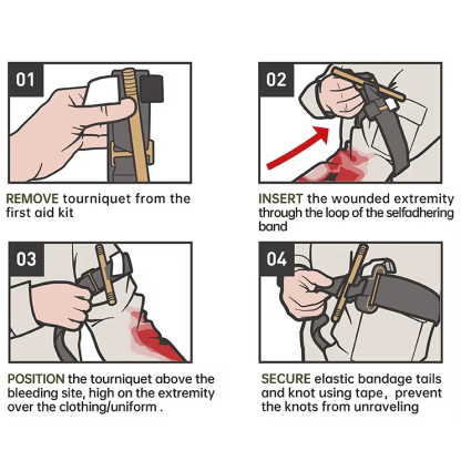 Tactical Tourniquet – Rapid Hemorrhage Control for Emergency & Field Use