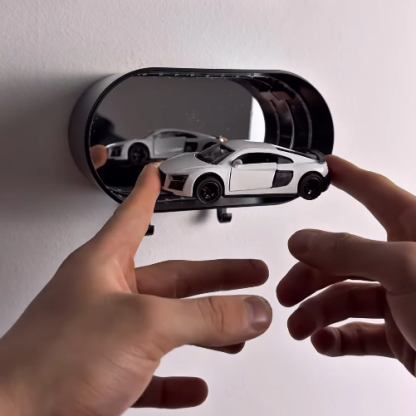 Car Key Holder with LED Light – Garage Wall Mount Organizer