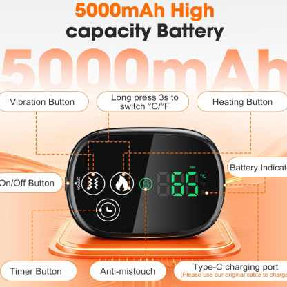 Heated Shoulder Brace – Support & Stability with Therapeutic Warmth