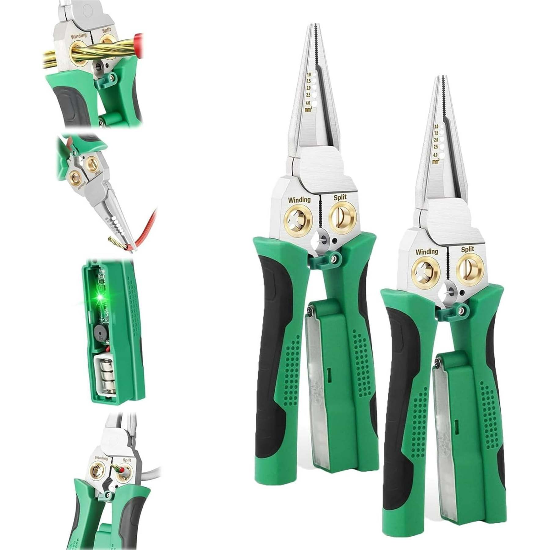 8 in 1 Wire Stripper with Voltage Tester