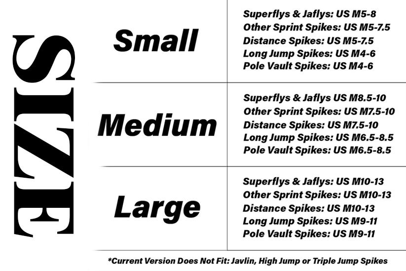 Track and field spike toe protector