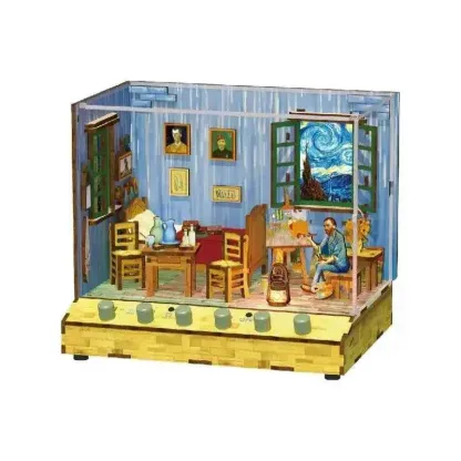 Creative 3D DIY Mini Room Model Kit for Home Decoration