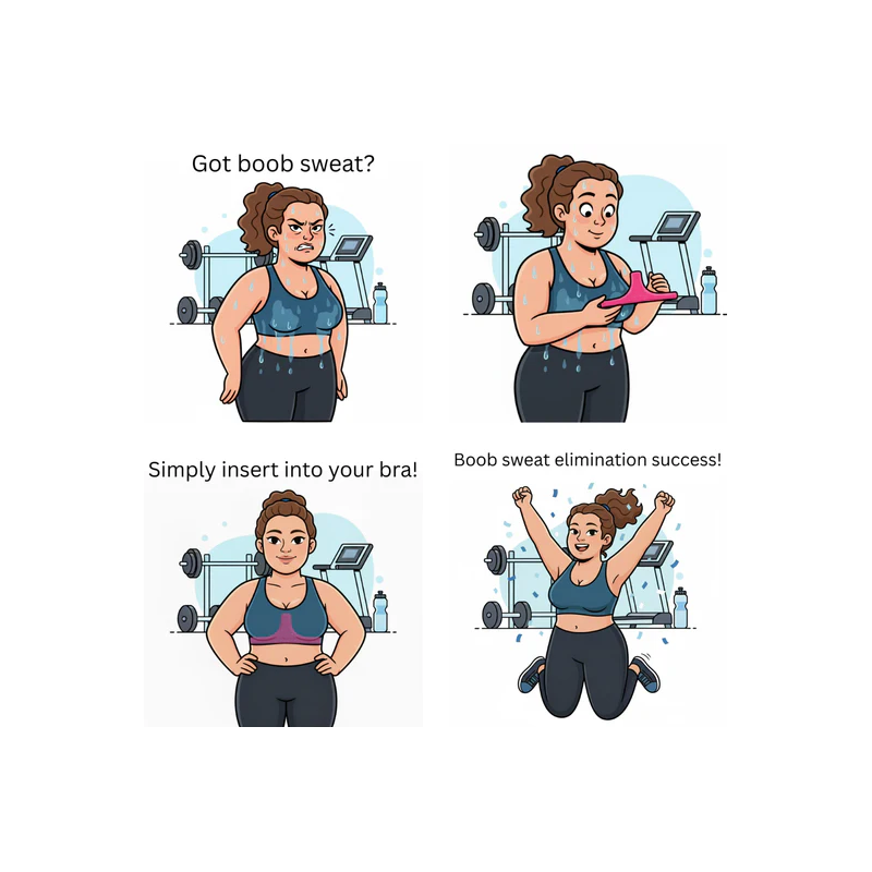 Under-Chest Sweat Guard – Prevents Chafing, Keeps You Dry and Comfortable