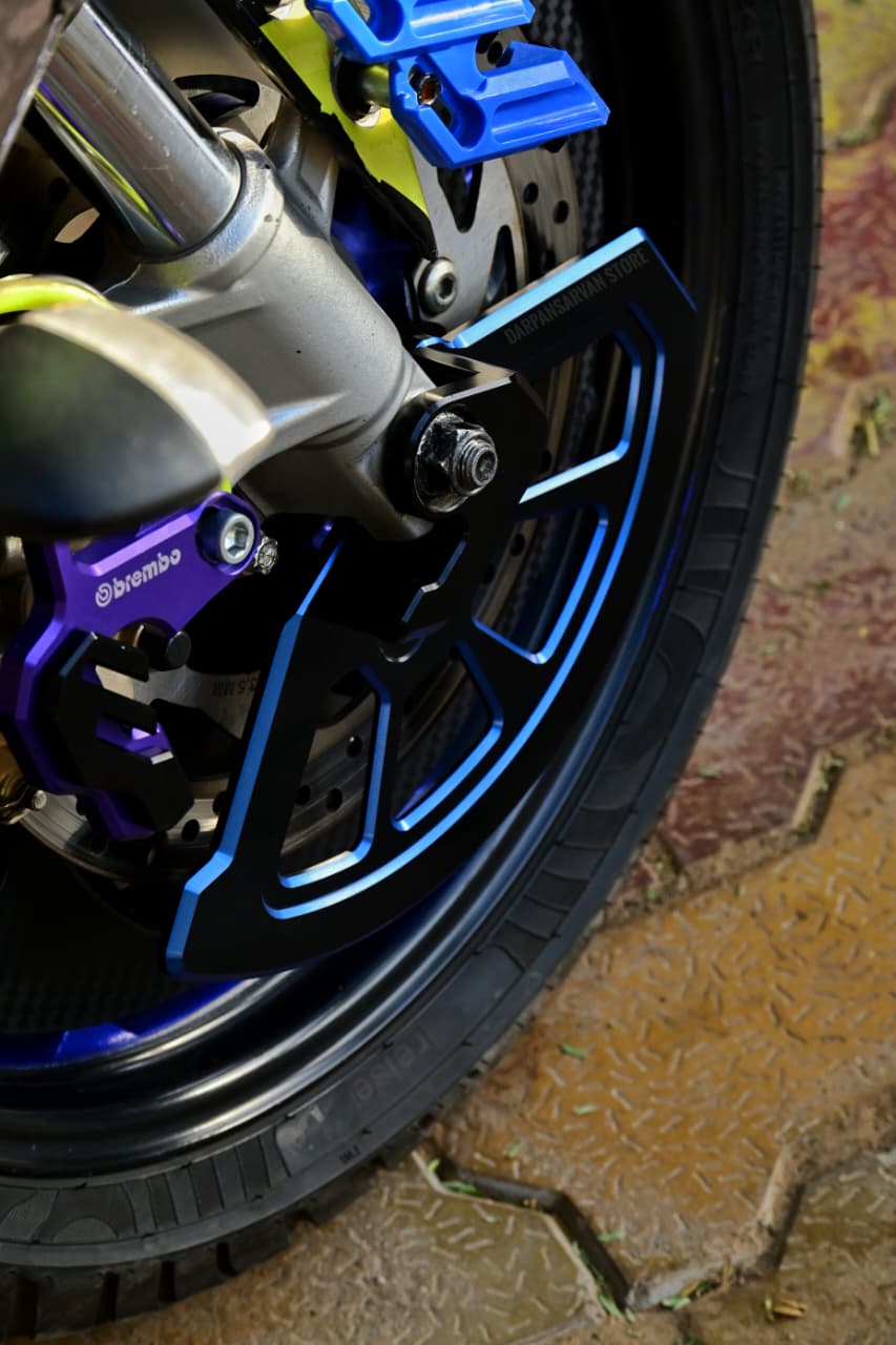 Universal Motorcycle Disc Brake Guard Cover