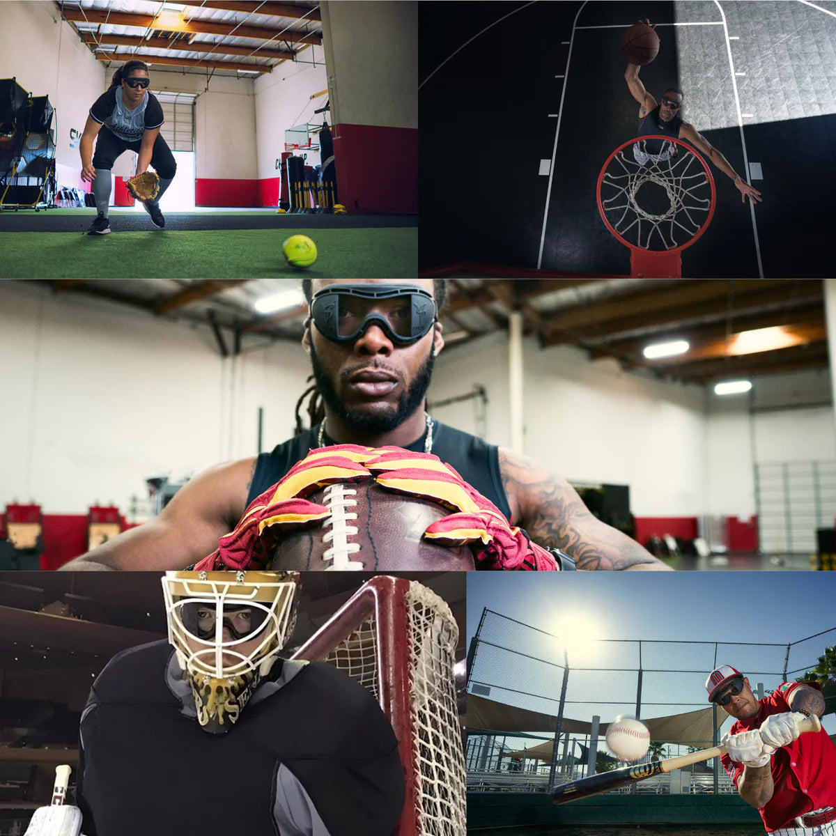 Professional Vision Training Goggles – Stroboscopic Sensory Training