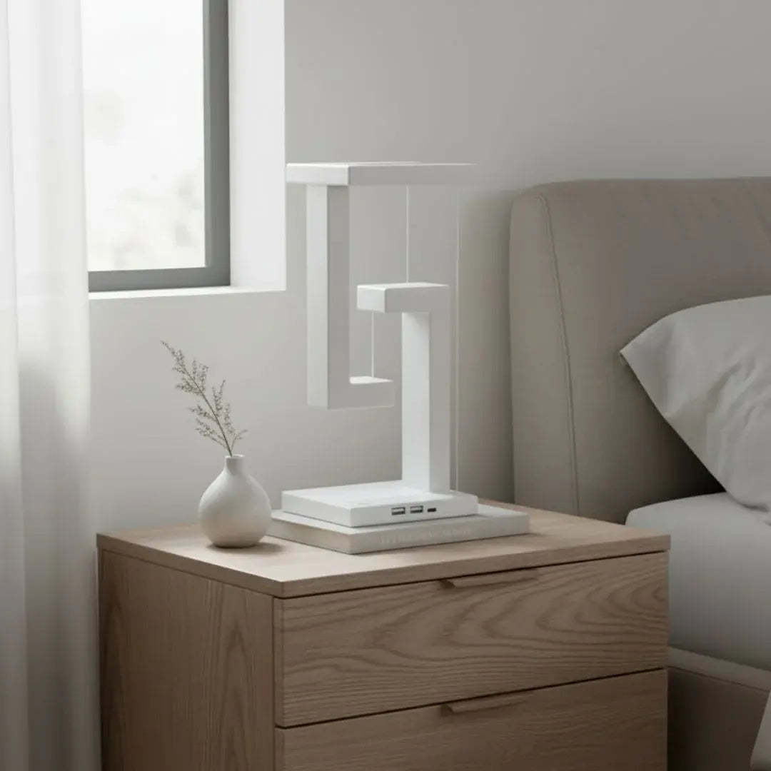 Wireless Charging Pendant Light – Portable Lamp with Detachable Charger