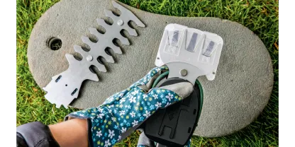 Cordless 3.6V Grass & Shrub Shear – Lightweight Dual-Blade Garden Trimmer
