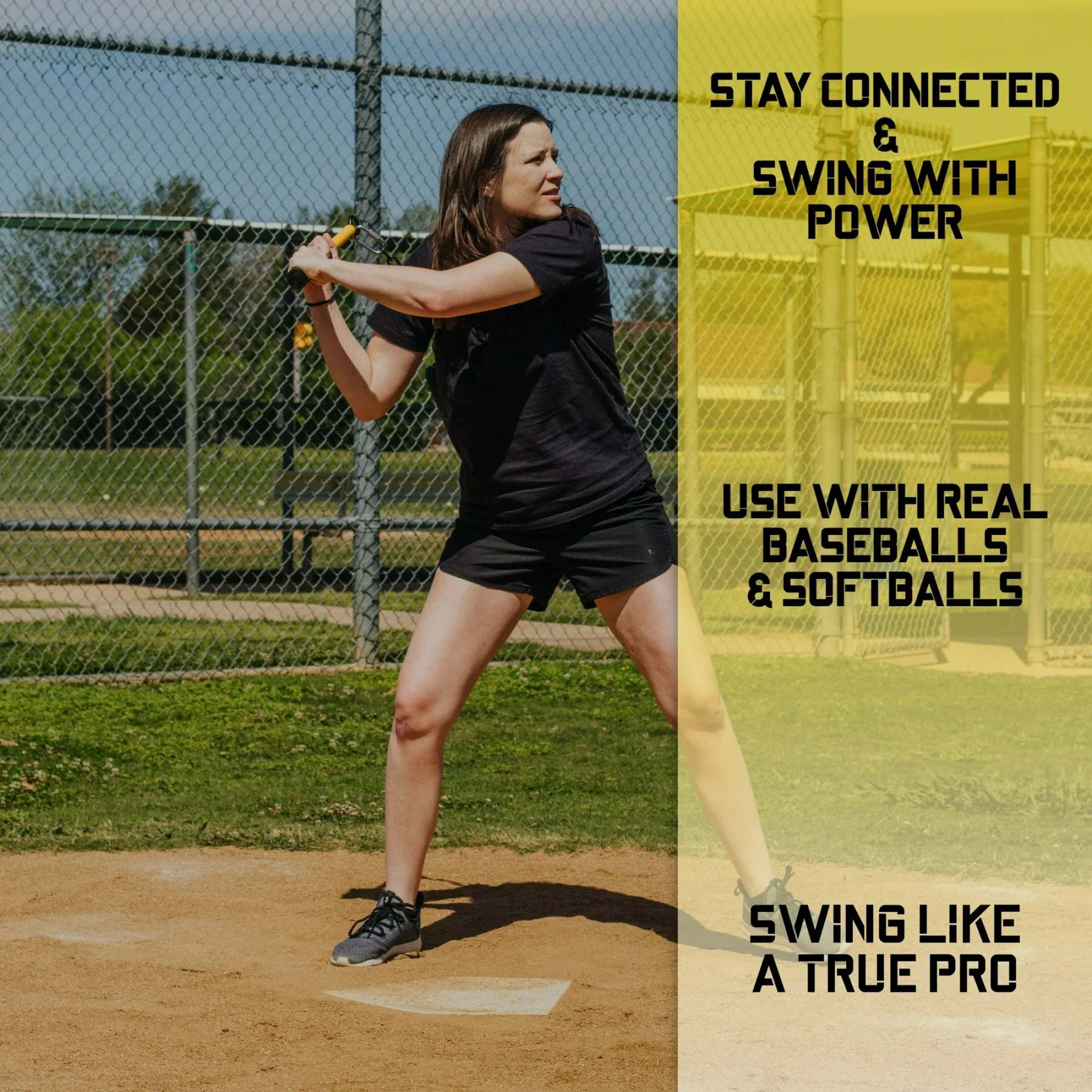 Whip-shaped baseball bat - baseball and softball batting training aid