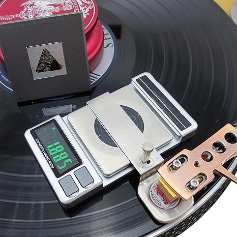 Precision Digital Stylus Force Scale for Turntable Cartridge Setup