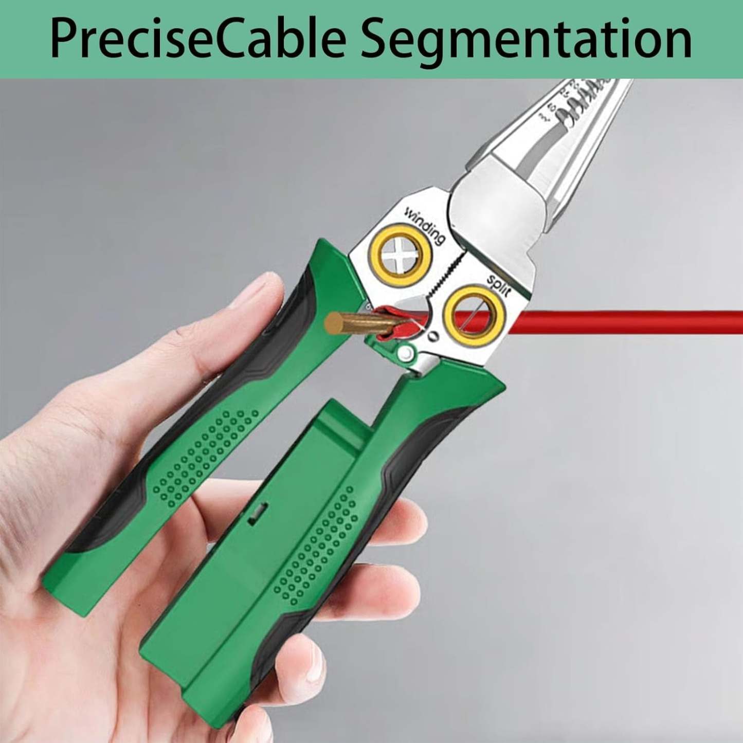 8 in 1 Wire Stripper with Voltage Tester
