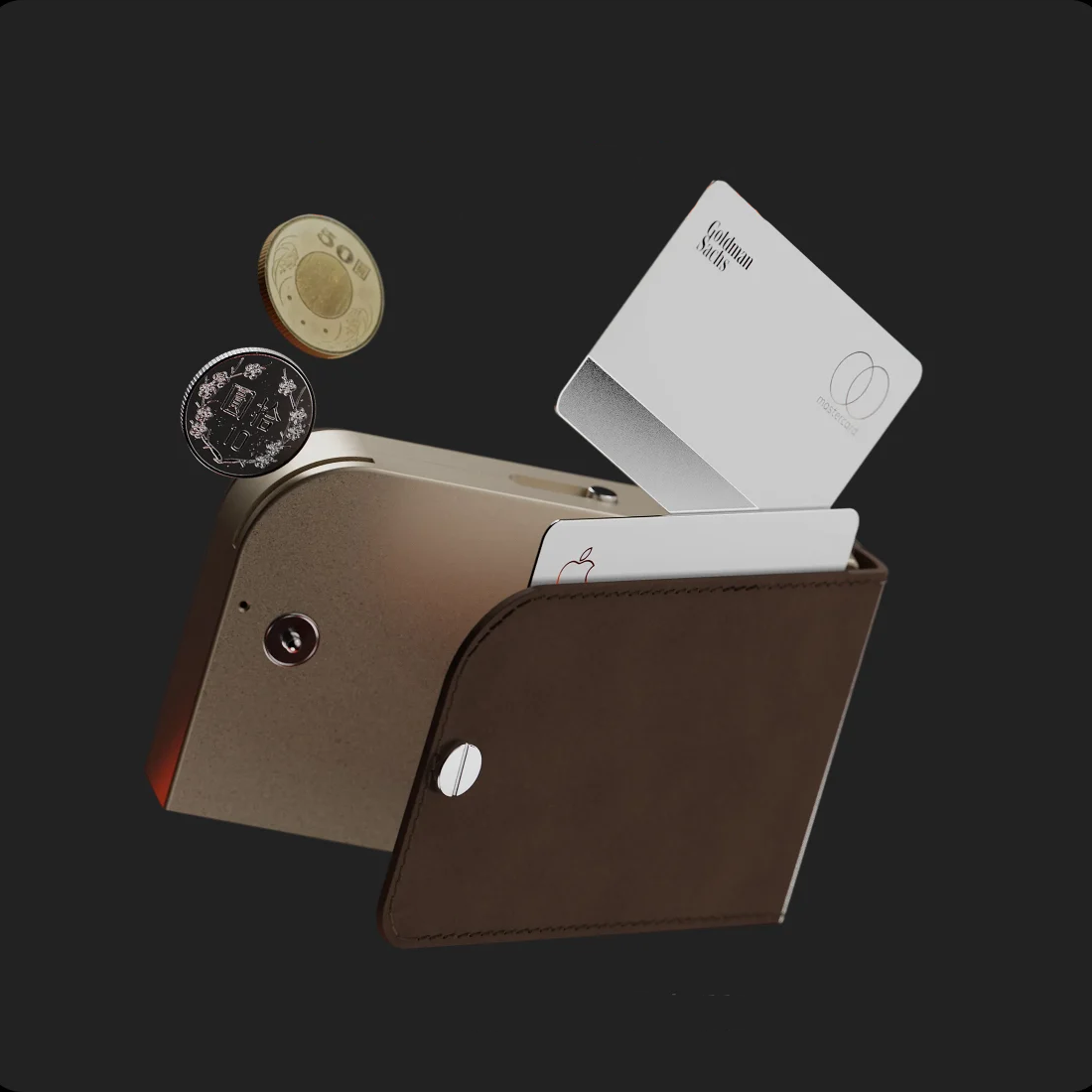 Automatic Coin Sorting Wallet – Quick-Access Magazine