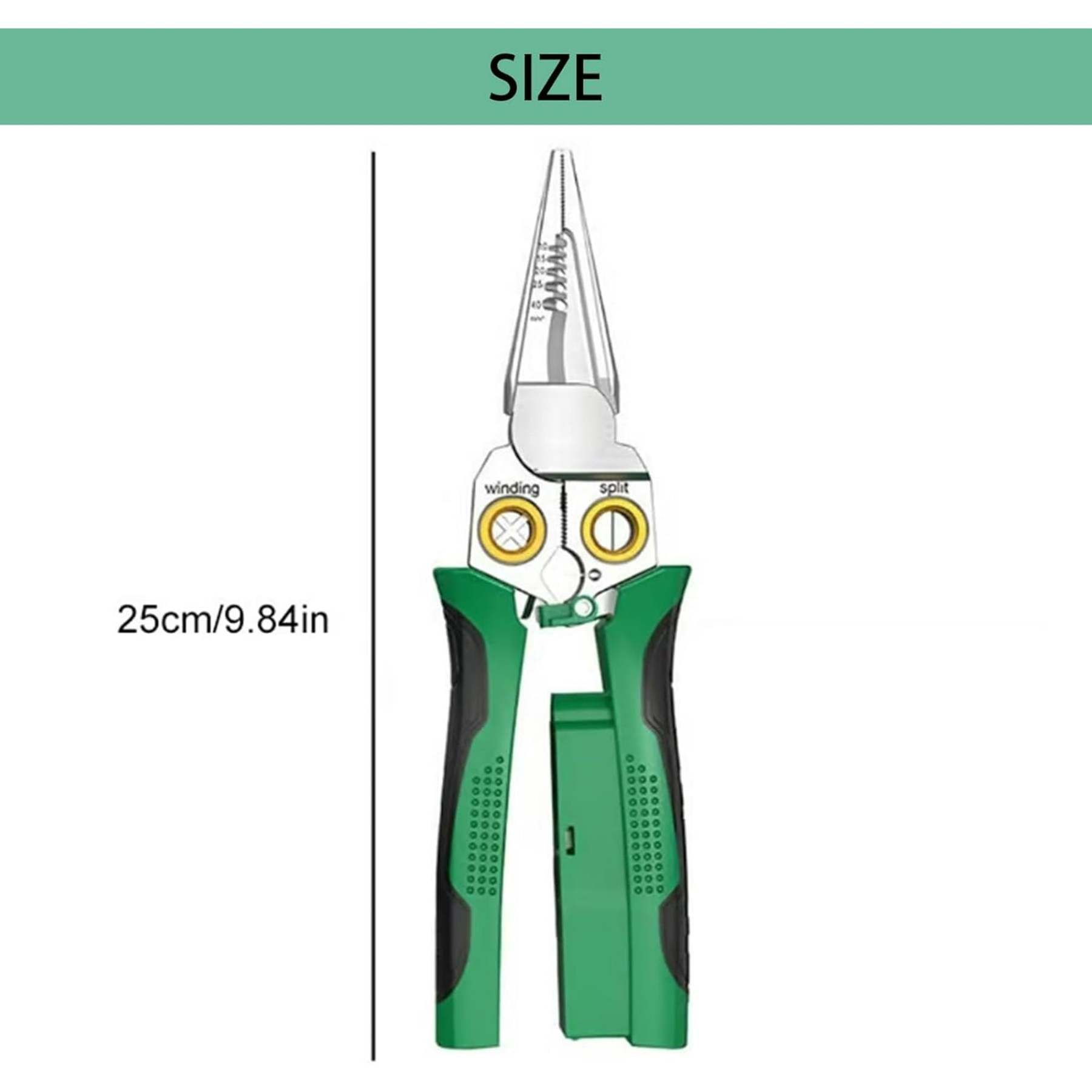 8 in 1 Wire Stripper with Voltage Tester