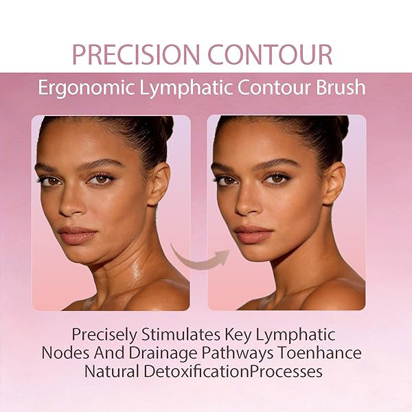 Lymphatic Contour Face Brush – Lymphatic Drainage Tool
