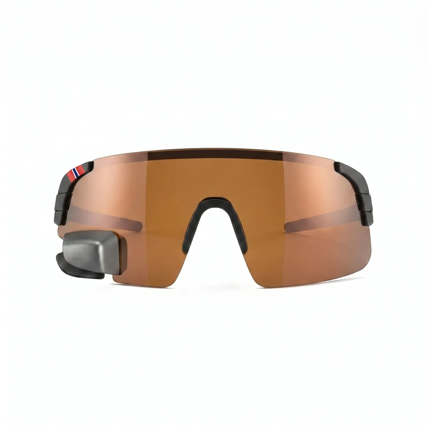 Wraparound Cycling Glasses with Rear Mirror