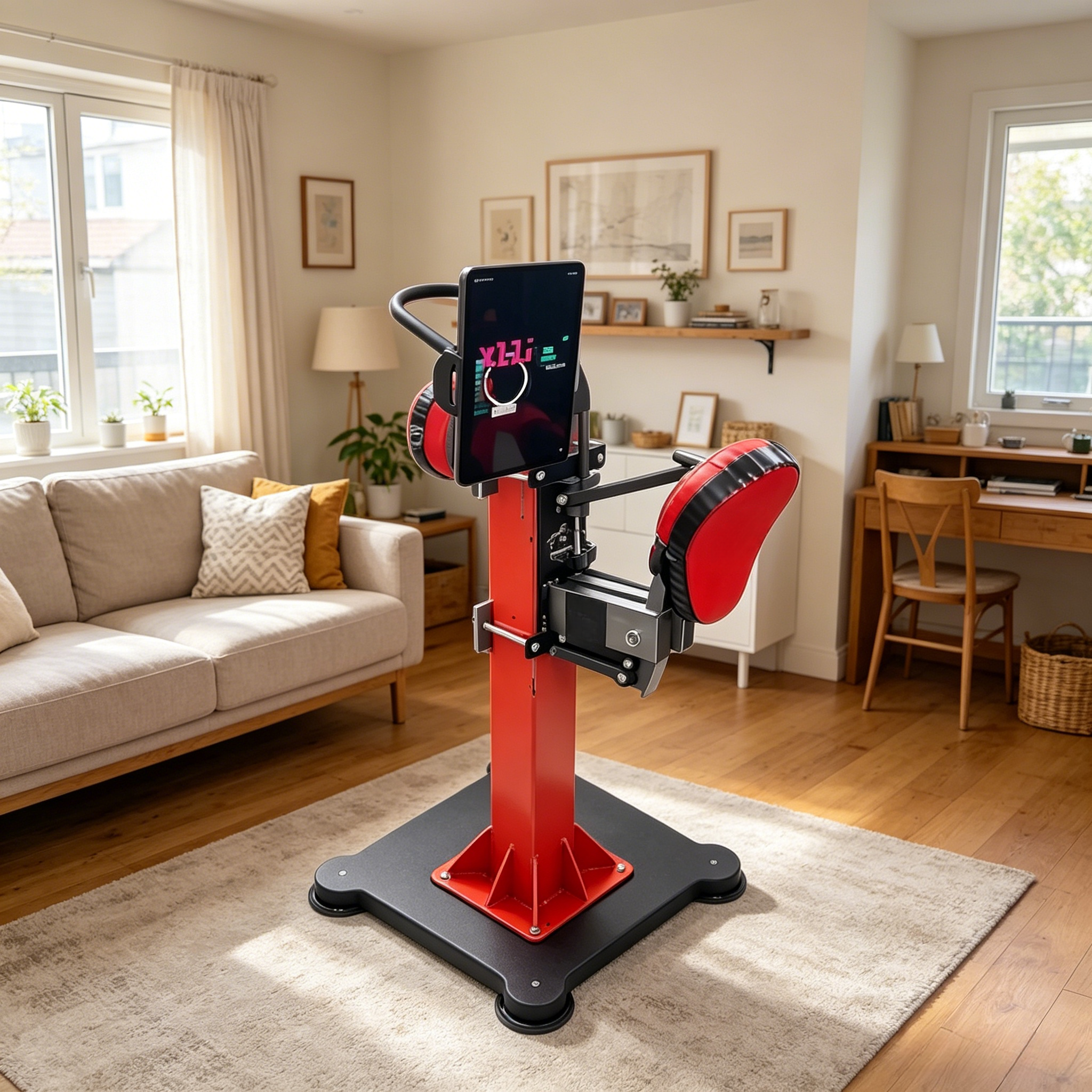 Quick-Mount Boxing Training Platform