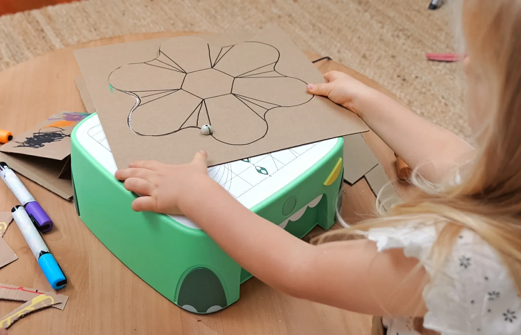 Kid Safe Cardboard Craft Cutter for Creative DIY Projects