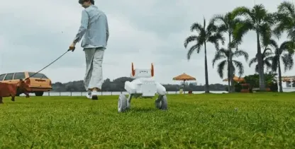 Smart Follow Robot Camera for Travel Sports and Content Creation