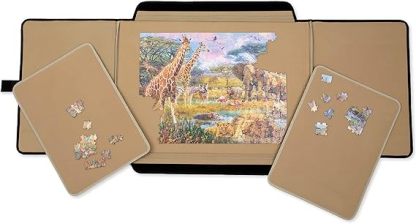 Portable Folding Puzzle Board Fold, Store, and Continue Your Puzzle Anytime