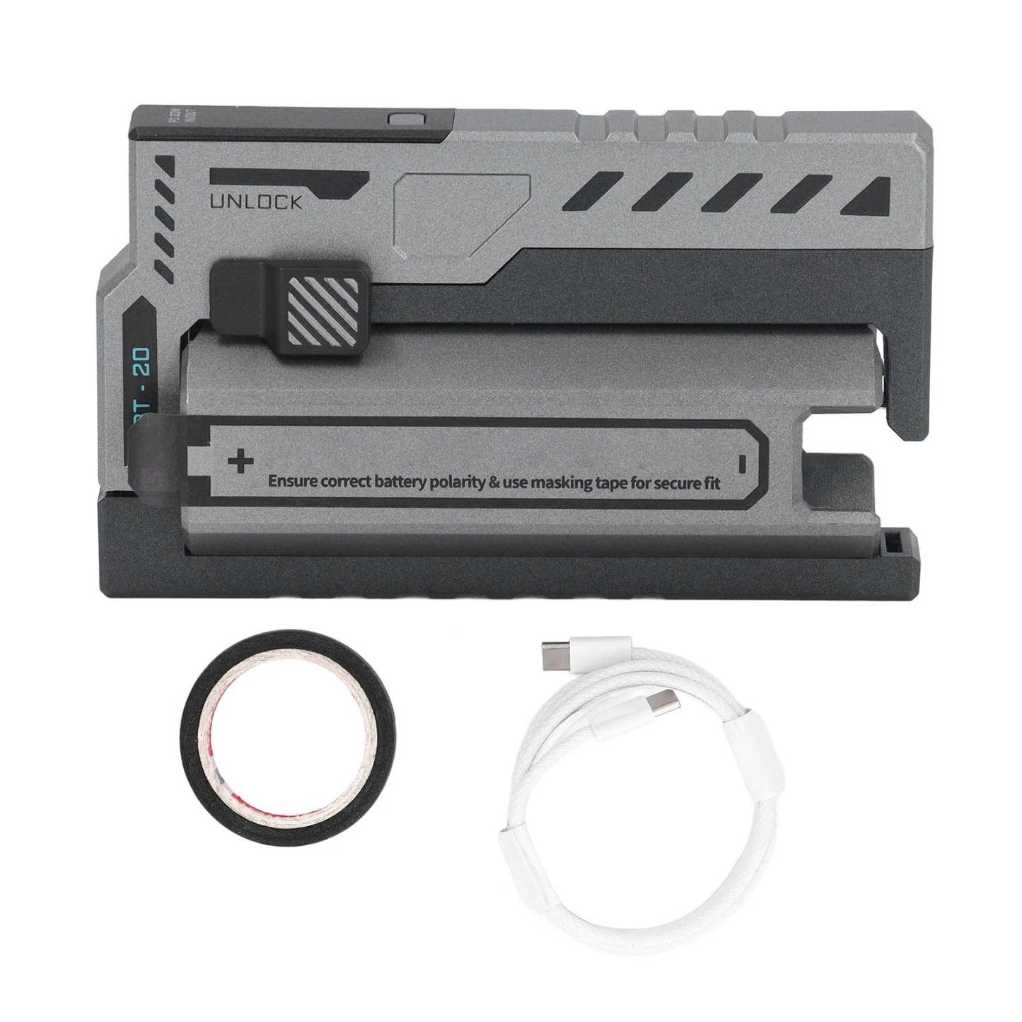 Portable Power Bank with Replaceable Battery Charger