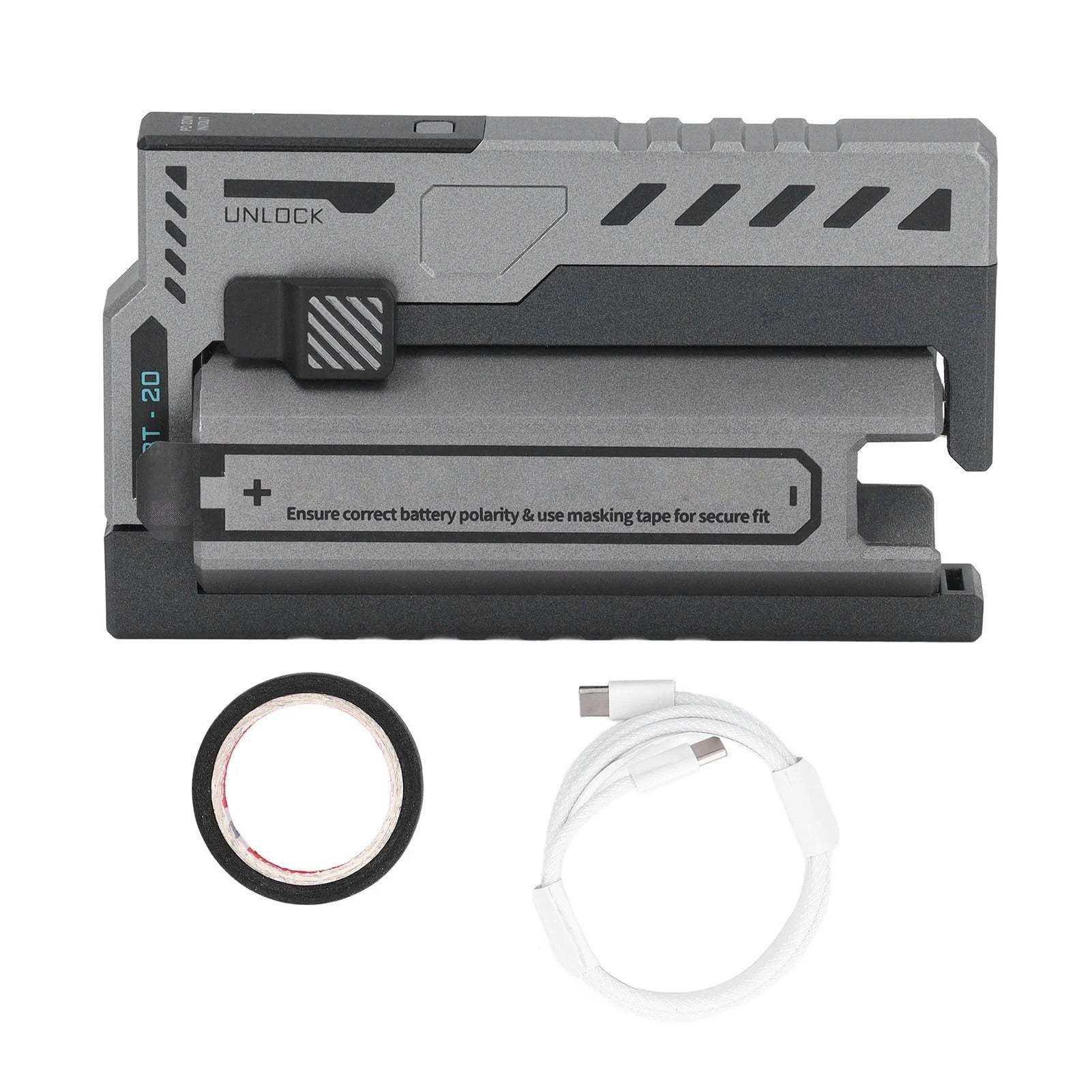 Portable Power Bank with Replaceable Battery Charger