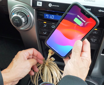 Universal charging cable adapter