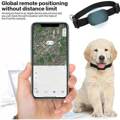 GPS Tracker for Small Dogs & Outdoor Cats – Real-Time Pet Collar Tracker