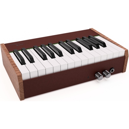 🎹 Digital Wood Piano – 37 Weighted Keys, Portable Design with Sustain Pedal