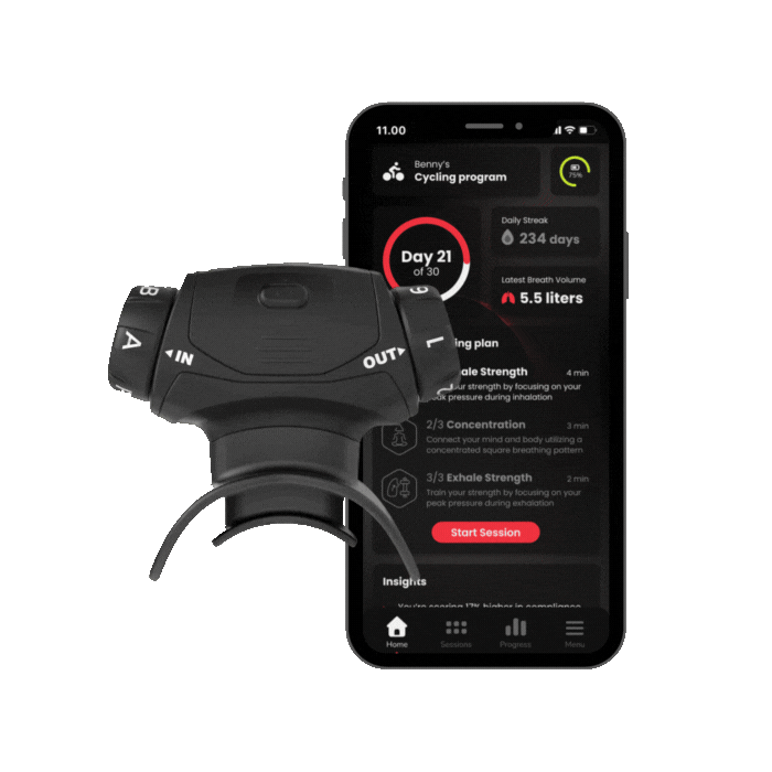Smart Breathing Trainer Train Smarter, Breathe Better