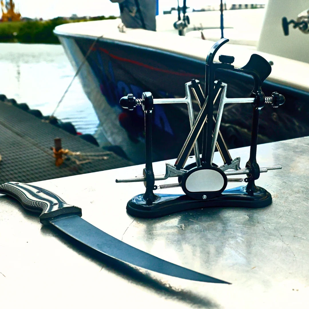 Precision Knife Sharpener – Adjustable Angle Professional Sharpening System