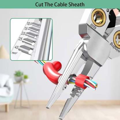 8 in 1 Wire Stripper with Voltage Tester