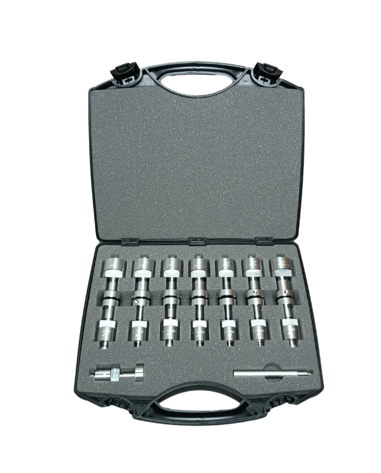Complete Bicycle Link Bearing Service Tool Kit with Carrying Case