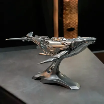 Mechanical Humpback Whale Model|The Majesty of the Ocean, Reimagined in Metal