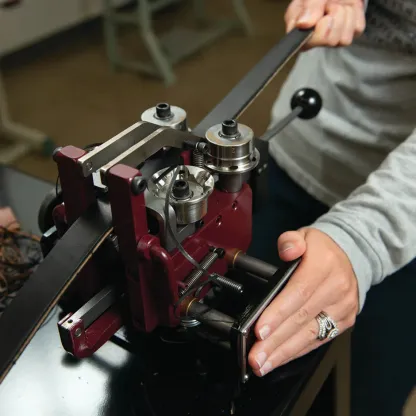 Professional Leather Edge Beveler Tool for Strap Finishing
