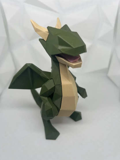 Dragon-shaped puzzle | Magnetic puzzle