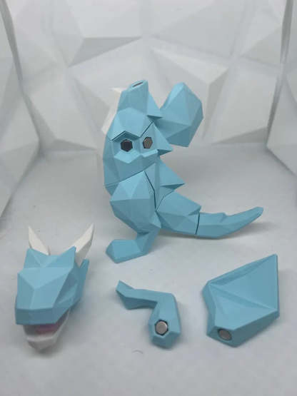 Dragon-shaped puzzle | Magnetic puzzle